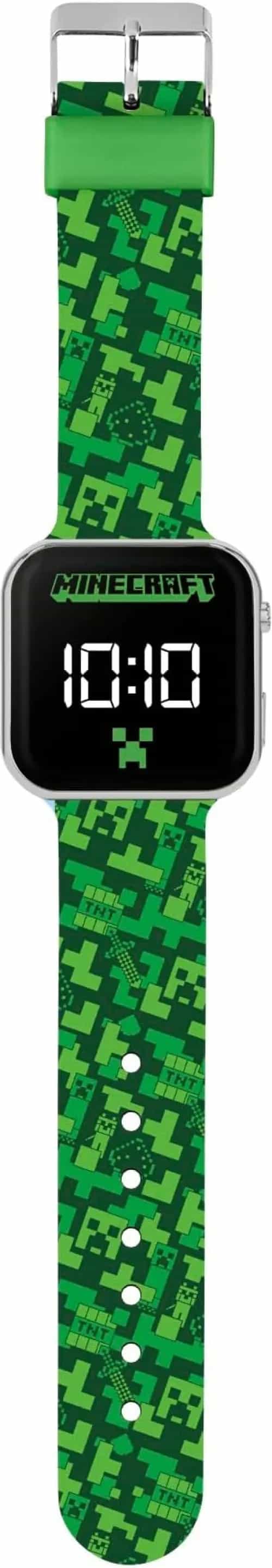Minecraft - Creeper Print LED Watch