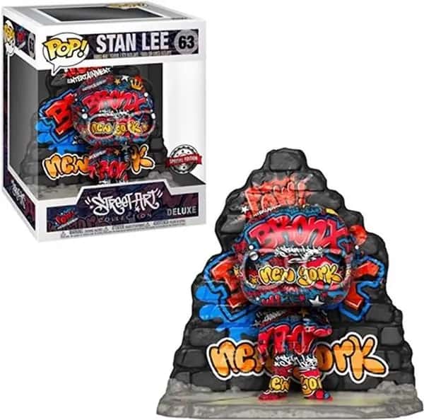 Street Art Collection Deluxe Funko Pop Vinyl: Stan Lee Special Edition