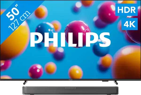 Philips Ambilight 65'' PUS7000 4K (2025) + Philips TAB5309