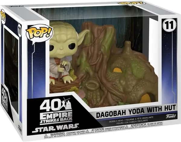 Star Wars Funko Pop Vinyl: Dagobah Yoda with Hut