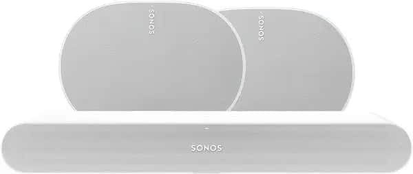 Sonos Ray Wit + 2x Era 300 Wit
