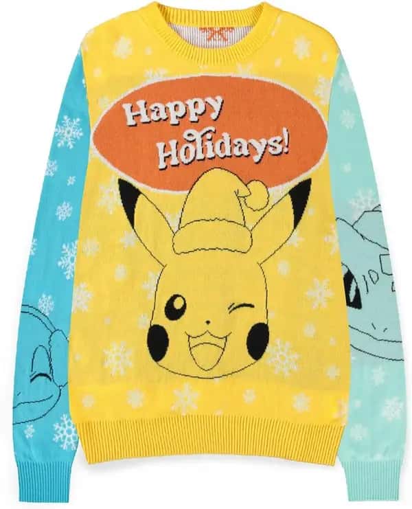 Pokémon - Starters Christmas Jumper