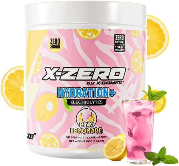 X-Gamer 160g X-Zero Formula - Pink lemonade - Hydration+