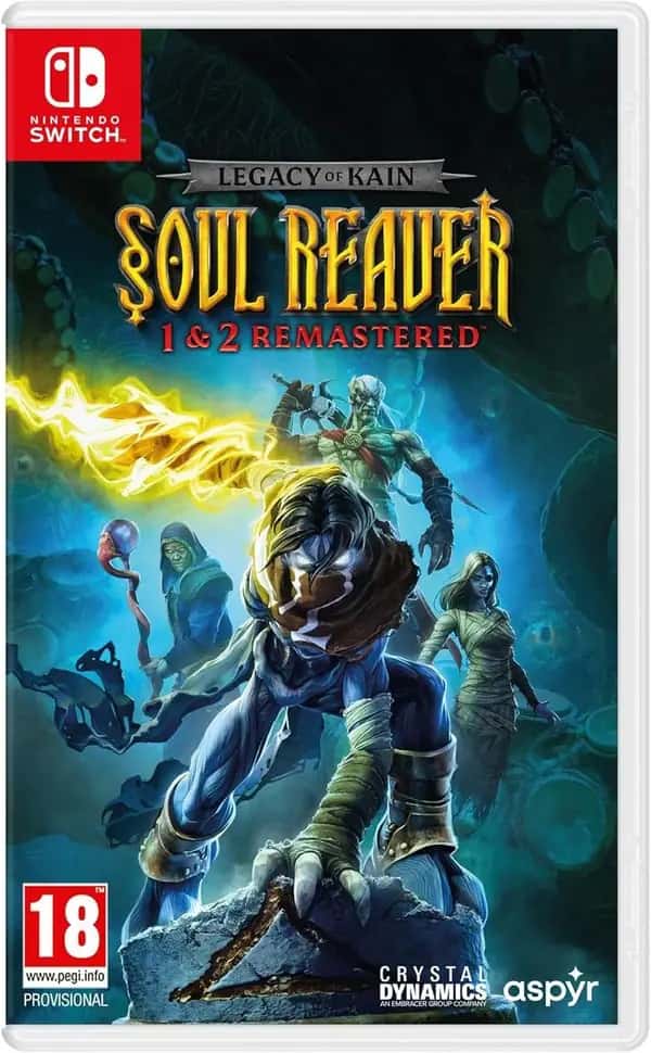 Legacy of Kain Soul Reaver 1&2 Remastered (Nintendo Switch)