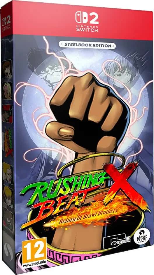 Rushing Beat X: Return of Brawl Brothers Steelbook Edition (Nintendo Switch 2)