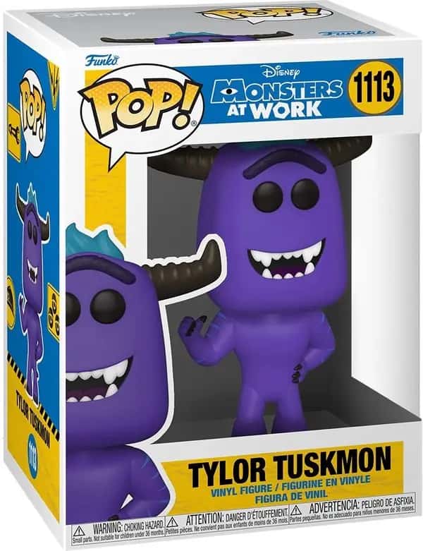 Disney's Monsters at Work Funko Pop Vinyl: Tylor Tuskmon