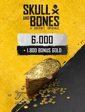 Skull and Bones 7800 Gold Coins