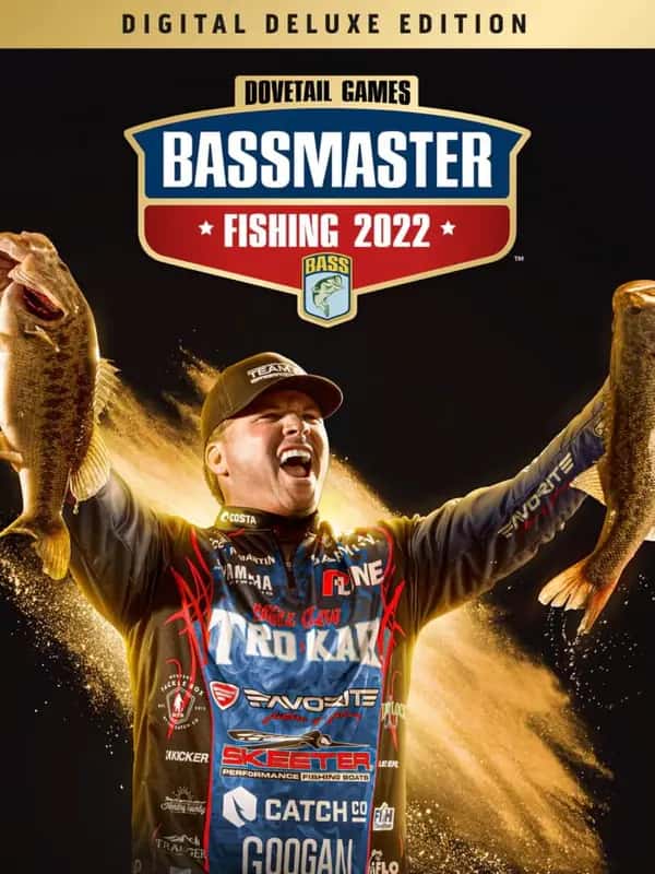 Bassmaster Fishing 2022 (Deluxe Edition) - Code in a Box - Nintendo Switch - Simulator