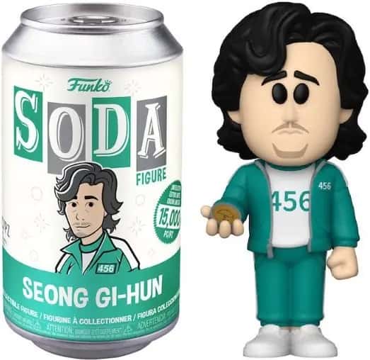 Squid Game Funko Vinyl Soda: Seong Gi-Hun