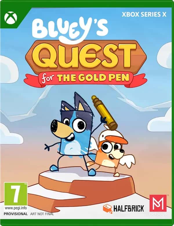 Bluey's Quest for the Gold Pen