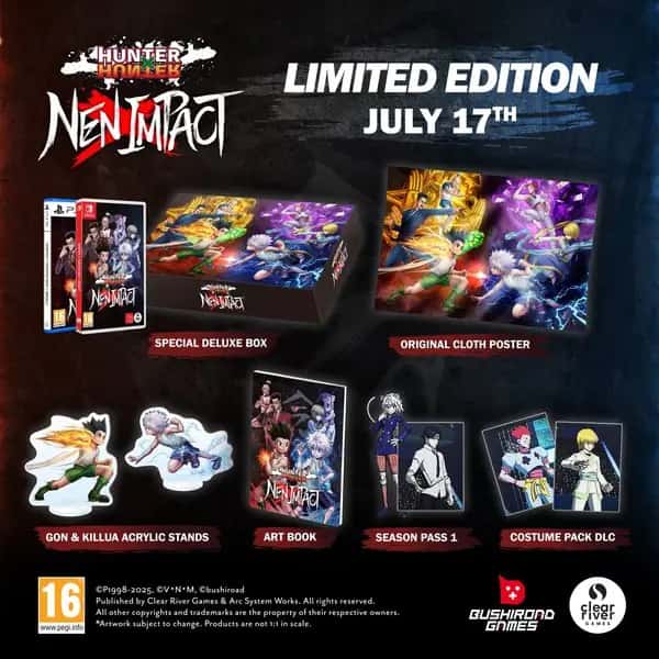 Hunter x Hunter Nen x Impact Limited Edition