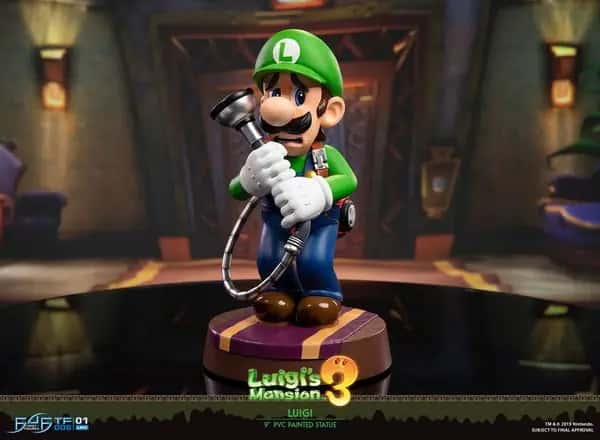 Luigi's Mansion 3 - PVC Statue Luigi - First 4 Figures (23 cm)