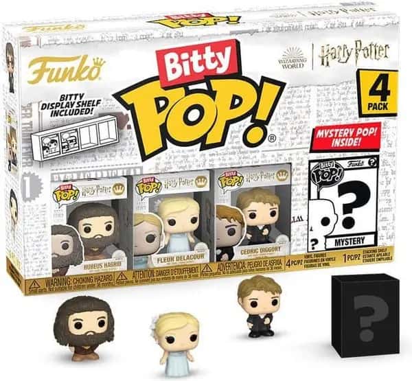 Harry Potter Funko Bitty Pop! 4-Pack: Rubeus Hagrid / Fleur Delacour / Cedric Diggory