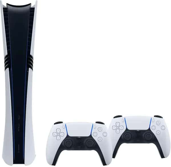 PlayStation 5 Slim Digital Edition + Extra Controller Wit + BlueBuilt oplaadstation