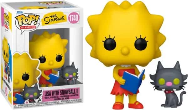 The Simpsons Funko Pop Vinyl Figure: Lisa with Snowball