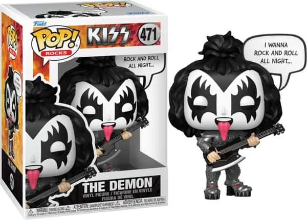 Kiss Funko Pop Vinyl: The Demon (Rock and Roll All Night...)