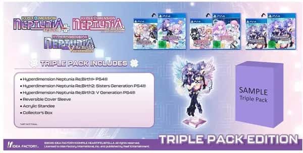 Hyperdimension Neptunia Re;Birth: Series (1-3) - Triple Pack