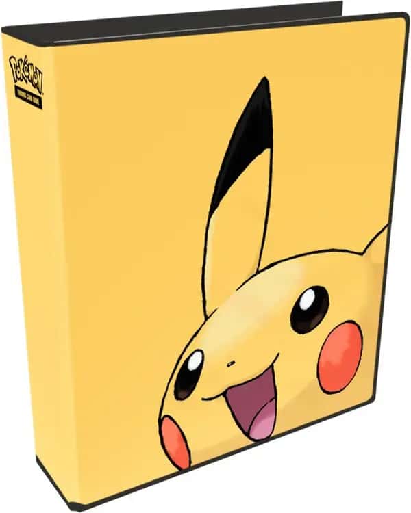 Pokemon TCG Pikachu Card Binder with D-ring