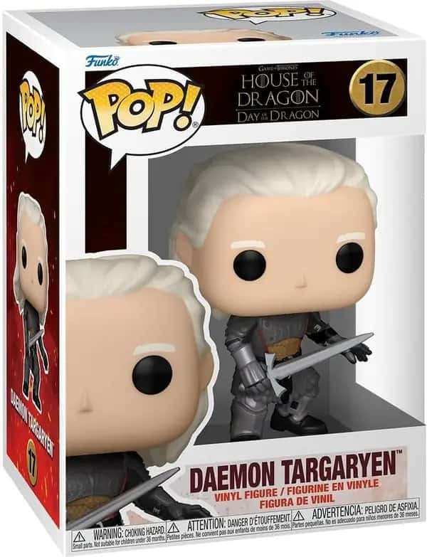 House of the Dragon Season 3 Funko Pop Vinyl: Daemon Targaryen