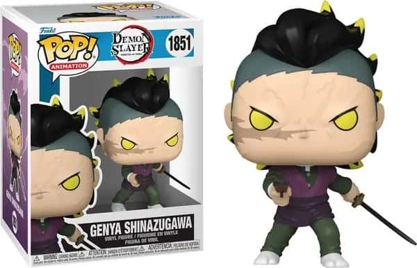 Demon Slayer Kimetsu no Yaiba Funko Pop Vinyl: Genya Shinazugawa Demon Form