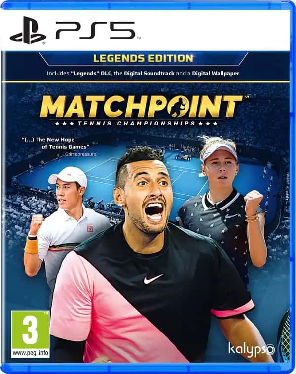 Matchpoint - Tennis Championships Legends Edition (PlayStation 5)