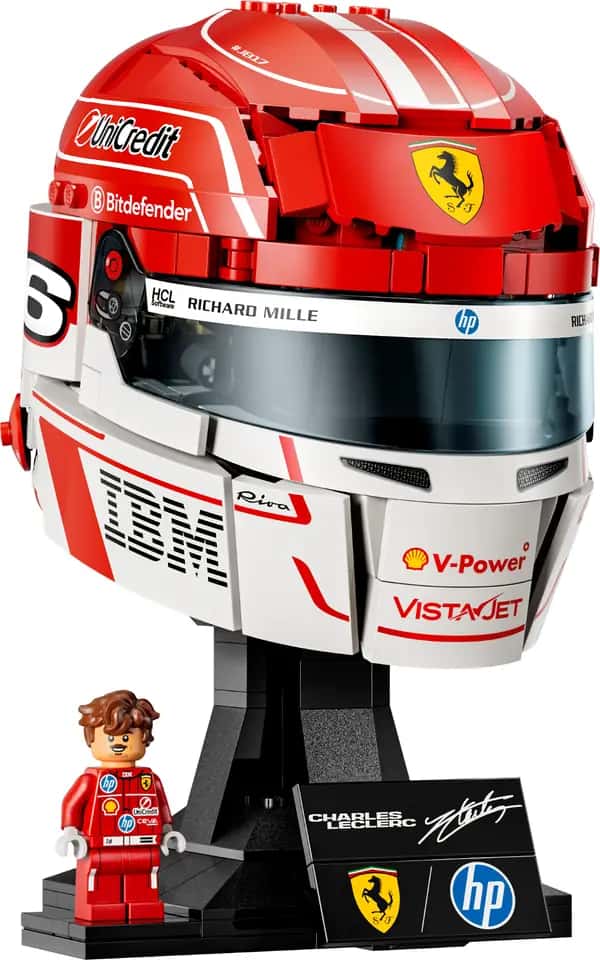 Scuderia Ferrari HP helm van Charles Leclerc