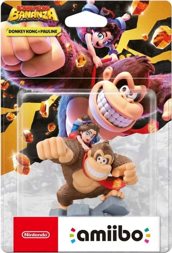 Amiibo Donkey Kong Bananza - Donkey Kong & Pauline