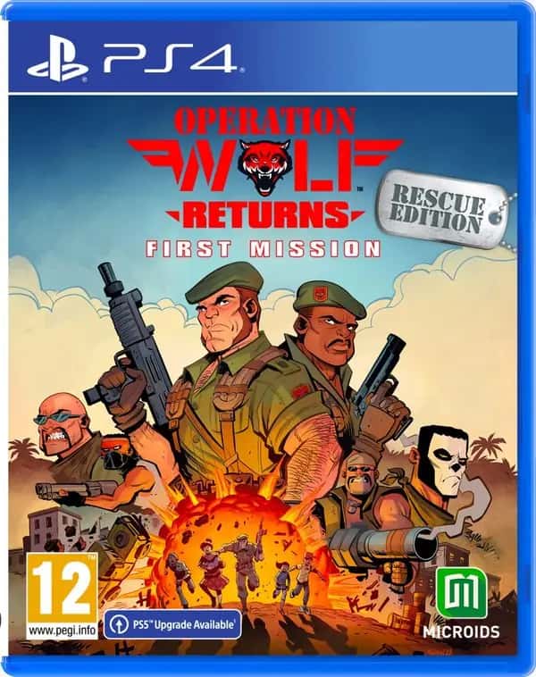 Operation Wolf Returns: First Mission Rescue Edition (PlayStation 4)