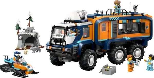 Laboratoriumtruck op de Noordpool