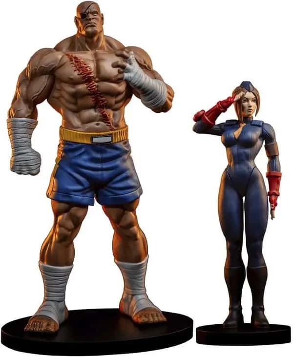 Street Fighter Street Jam Statue - Sagat & Juli