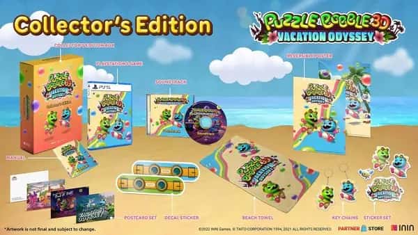 Puzzle Bobble 3D: Vacation Odyssey Collector's Edition (PlayStation 5)