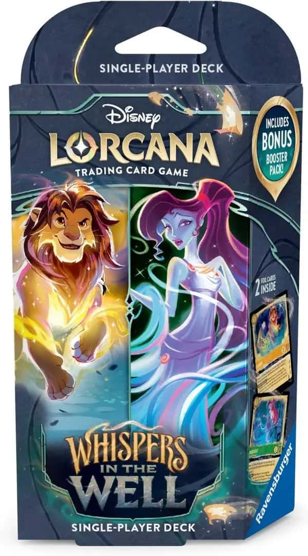 Disney Lorcana - Whisper in the Well Starter Deck - Simba & Megara