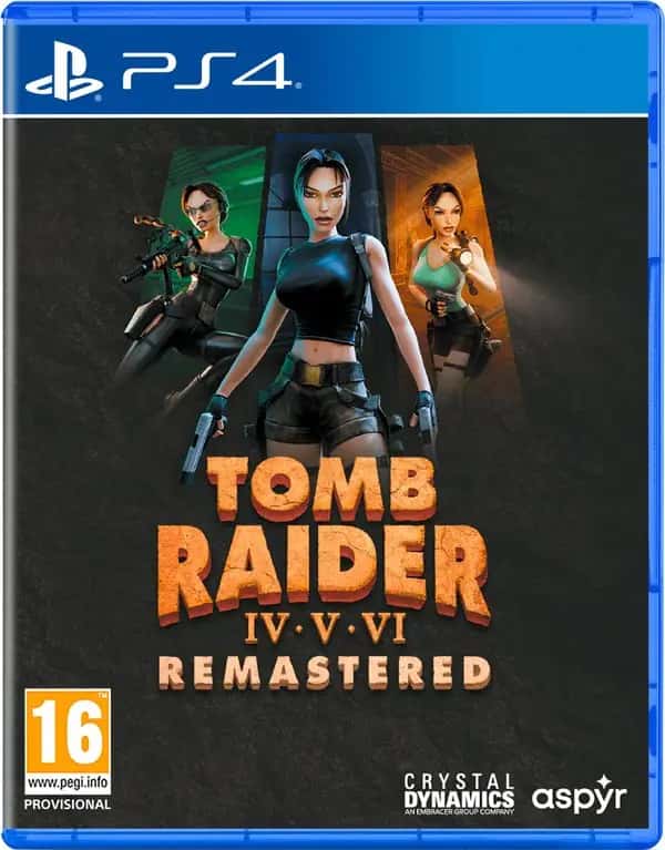 PS4 Tomb Raider IV-VI Remastered