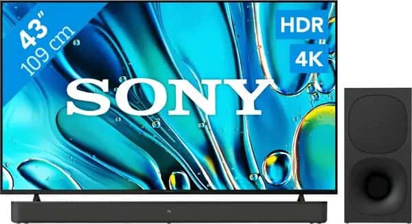 Sony Bravia 3 43" 4K Led (2025) + Sony HT-S400
