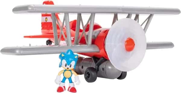 Sonic the Hedgehog Figure - The Tornado Biplane Playset