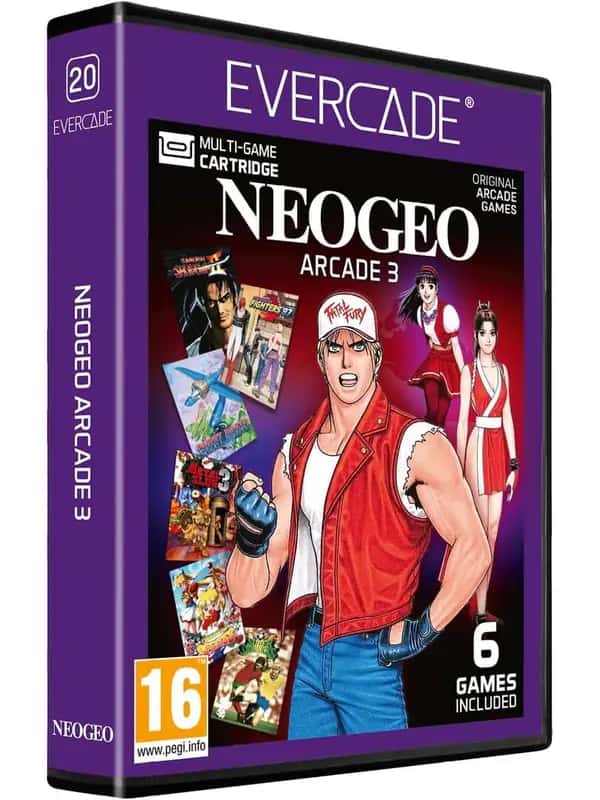 NEOGEO Arcade 3 - Evercade - Retro