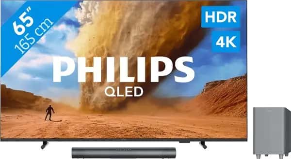 Philips 65" PUS7800 QLED 4K (2025) + Philips TAB6100