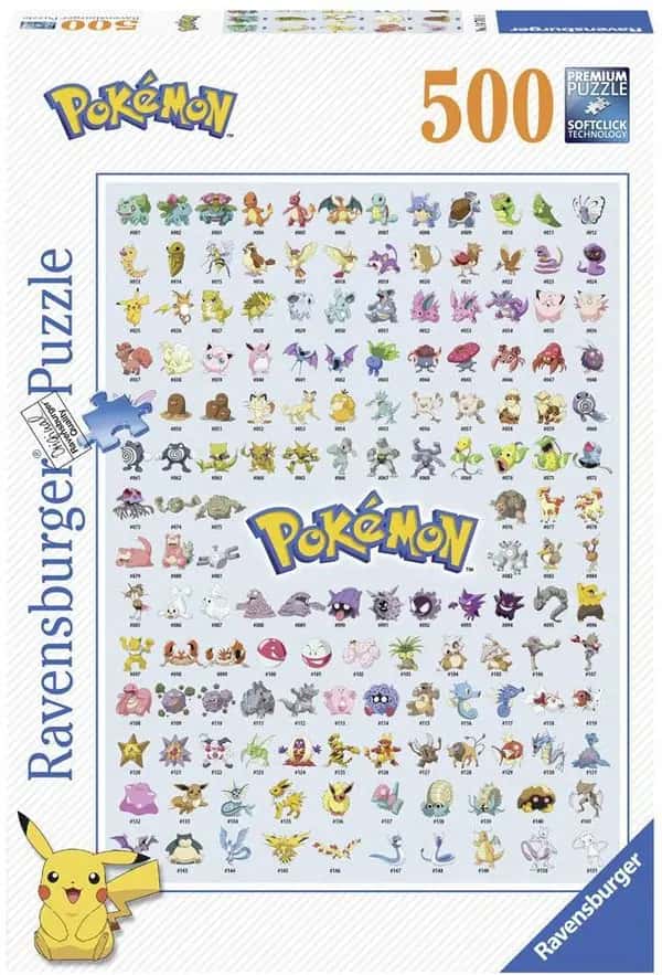 Pokemon - 151 Pokemon Jigsaw Puzzle (500 pc)