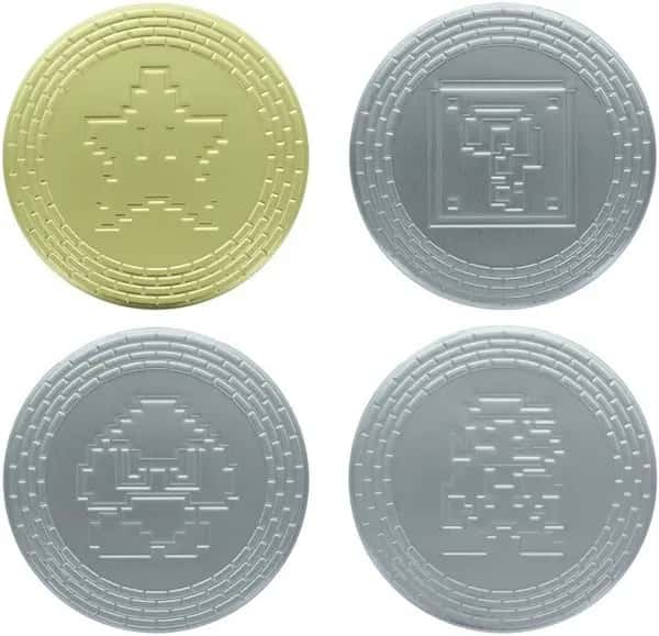 Nintendo - Super Mario Metal Coasters