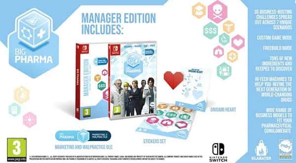 Big Pharma: Manager Edition - Nintendo Switch