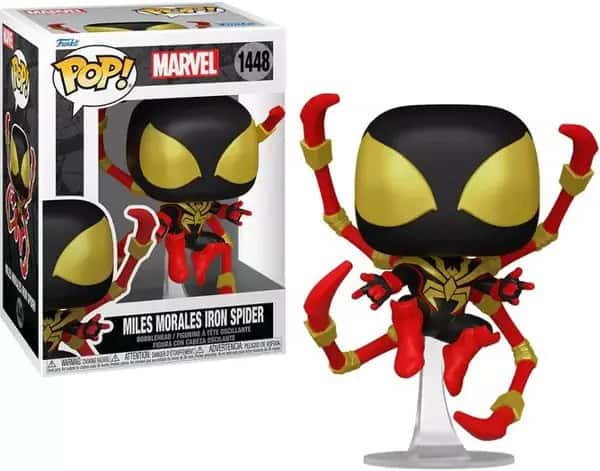 Marvel Funko Pop Vinyl: Miles Morales Iron Spider