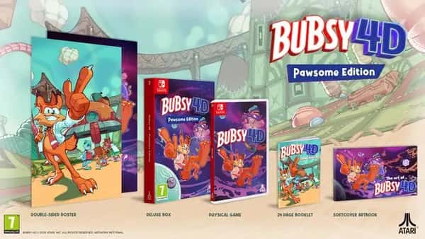 Bubsy 4D Pawsome Edition (Nintendo Switch)