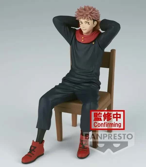 Jujutsu Kaisen Figure - Sitting Yuji Itadori