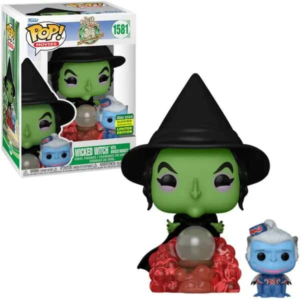 The Wizard of Oz Funko Pop Vinyl: Witch with Winged Monkey (Convention Special)