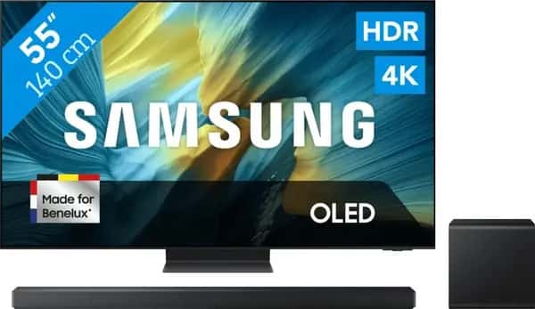 Samsung 55" OLED S95F 4K (2025) + Samsung HW-QS700F (2025)