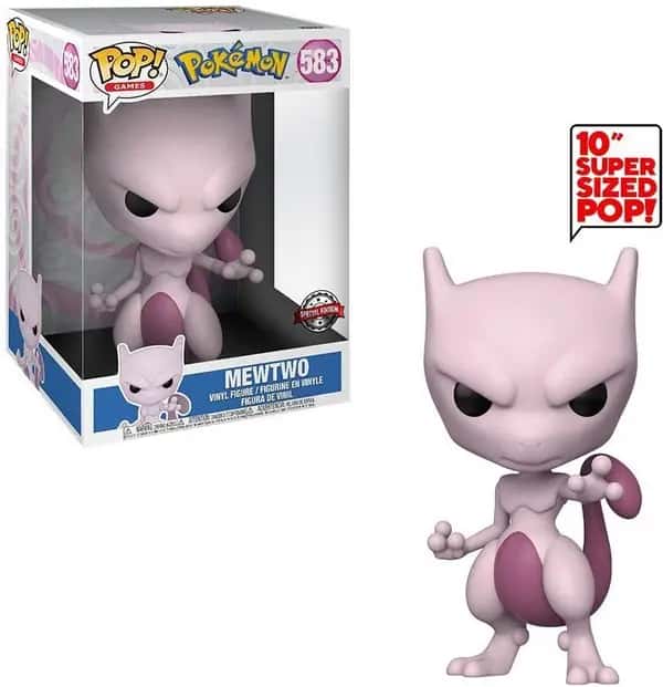 Pokemon Funko Pop Vinyl: Jumbo Size Mewtwo
