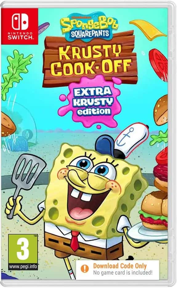 SpongeBob Krusty Cook-Off - Extra Krusty Edition (code in a box)