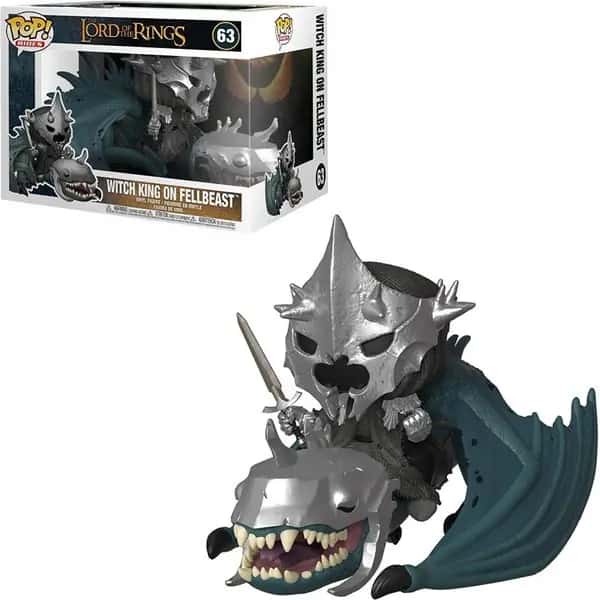 The Lord of the Rings Funko Pop Vinyl: Witch King on Fellbeast