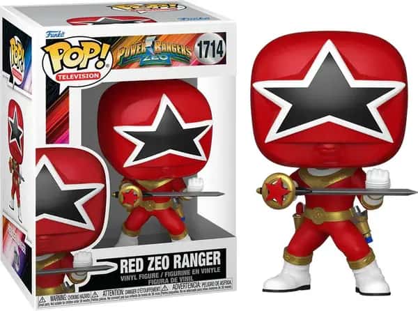 Power Rangers Zeo Funko Pop Vinyl: Red Zeo Ranger