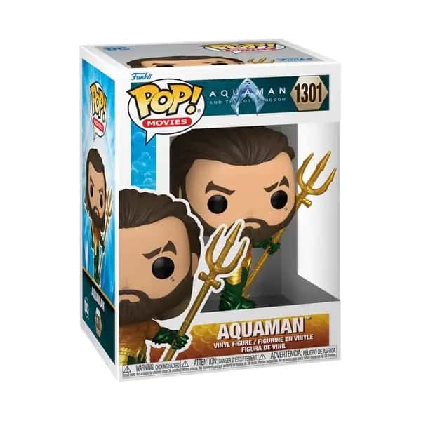 Pop Movies: Aquaman - Hero Suit - Funko Pop #1301